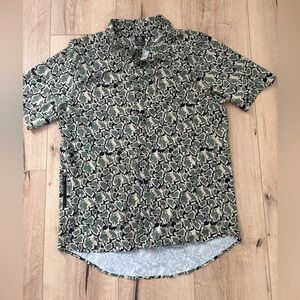 Backcountry camouflage mountain bike shirt